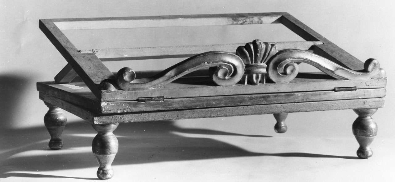 leggio - manifattura toscana (seconda metà sec. XVIII)