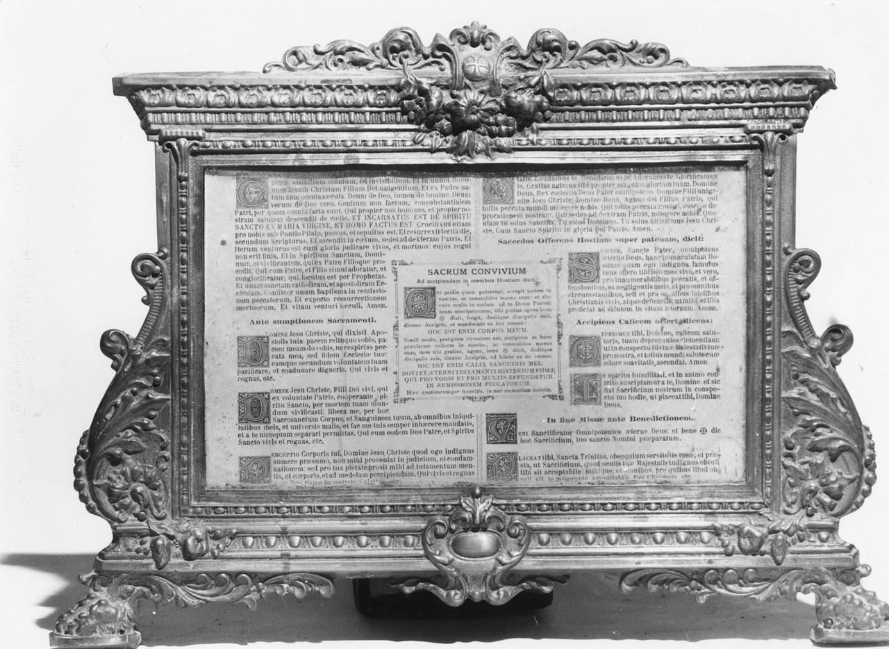 cartagloria - manifattura toscana (seconda metà sec. XIX)