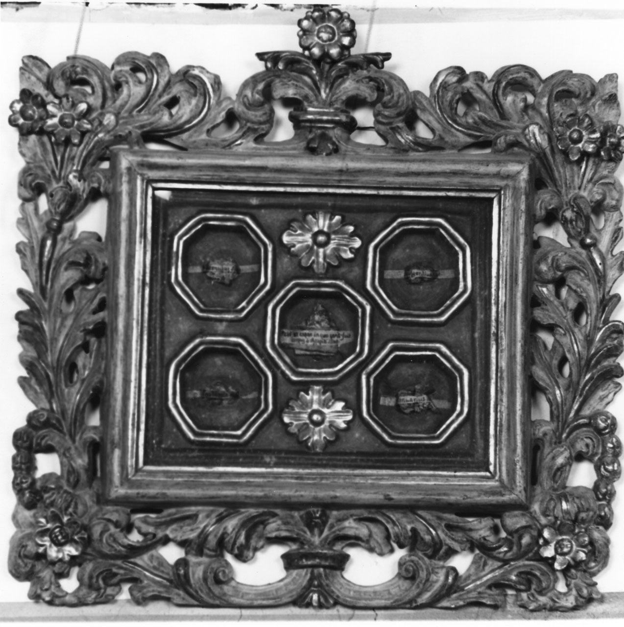 reliquiario - manifattura toscana (sec. XVIII)