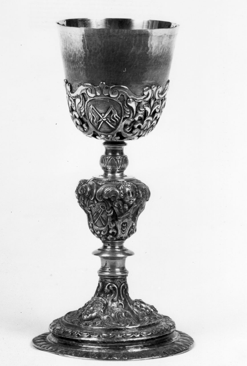 calice - bottega Italia centrale (inizio sec. XIX)