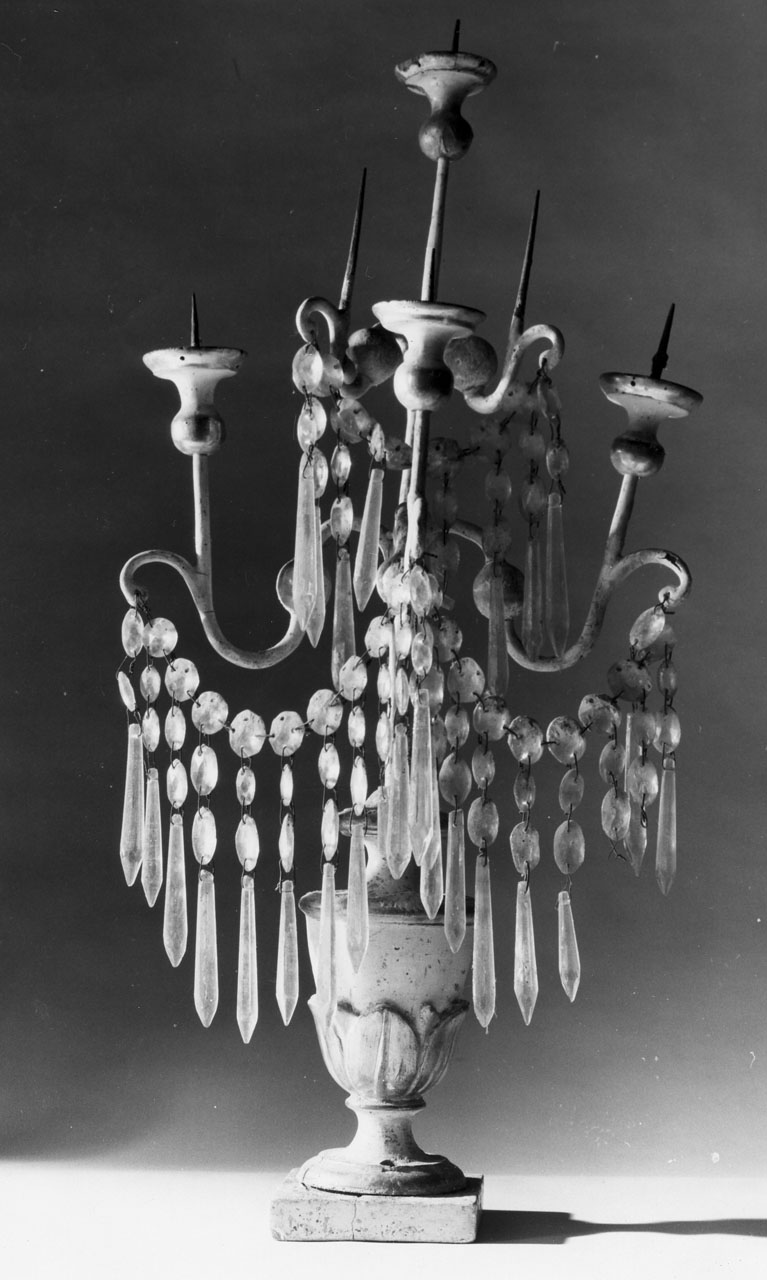candelabro - manifattura toscana (sec. XIX)