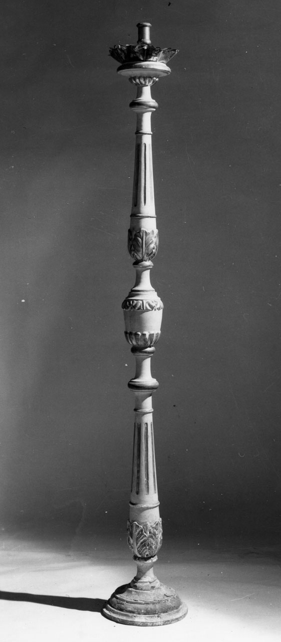 candelabro, coppia - manifattura toscana (sec. XIX)