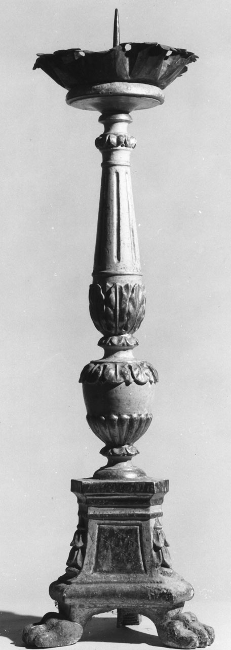 candelabro - manifattura toscana (sec. XVIII)