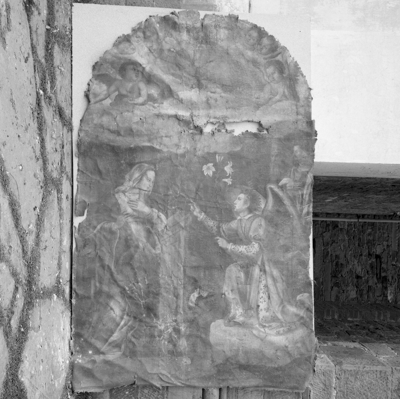 Annunciazione (dipinto, opera isolata) - ambito toscano (sec. XVII)