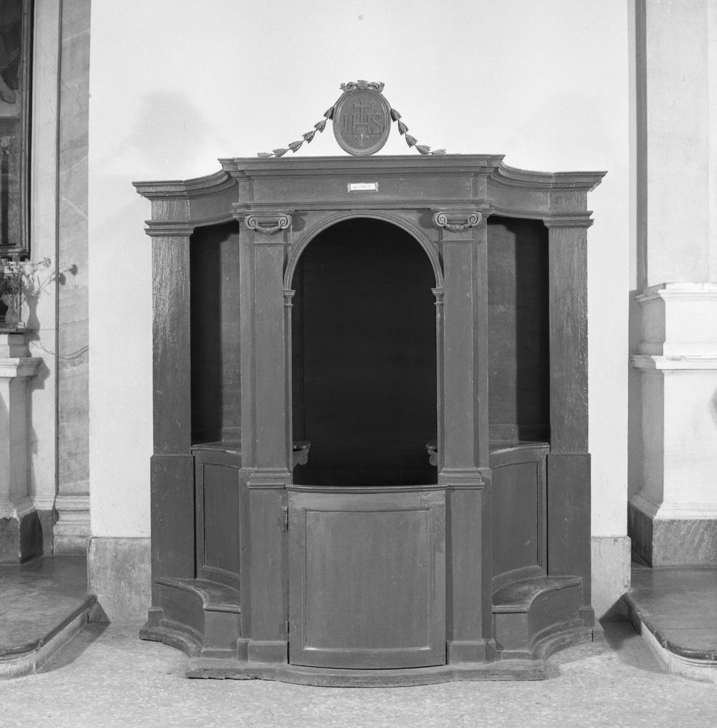 confessionale - bottega aretina (inizio sec. XIX)