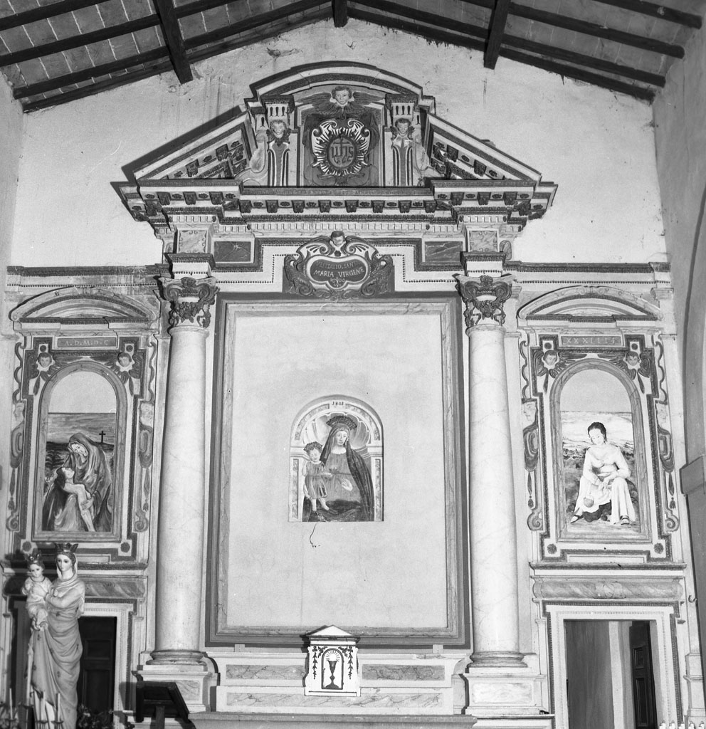 altare maggiore - bottega toscana (sec. XVII)