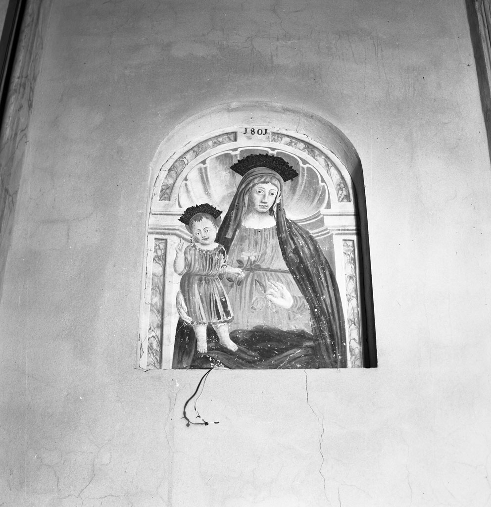 Madonna con Bambino (dipinto) - ambito toscano (sec. XIX)