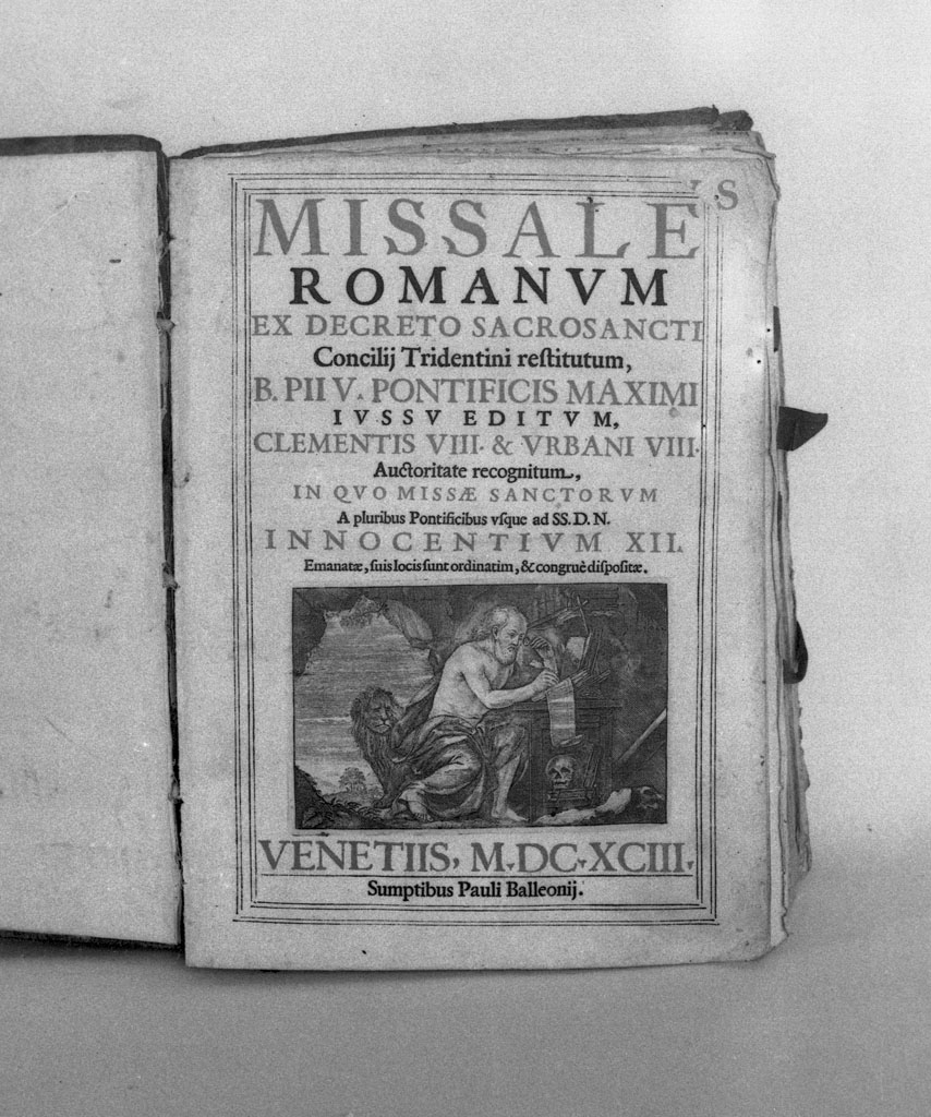 messale cantato - bottega veneta (sec. XVII)