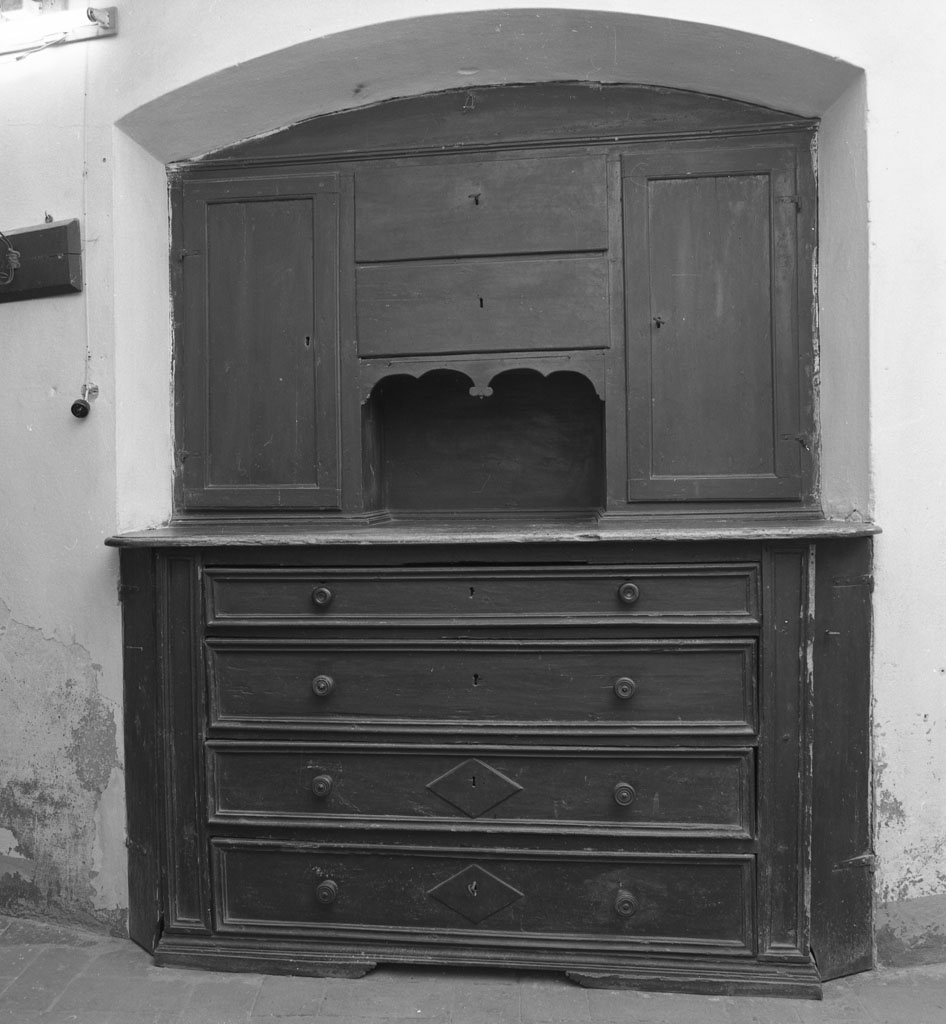 candelabro, serie - bottega toscana (fine sec. XVIII)