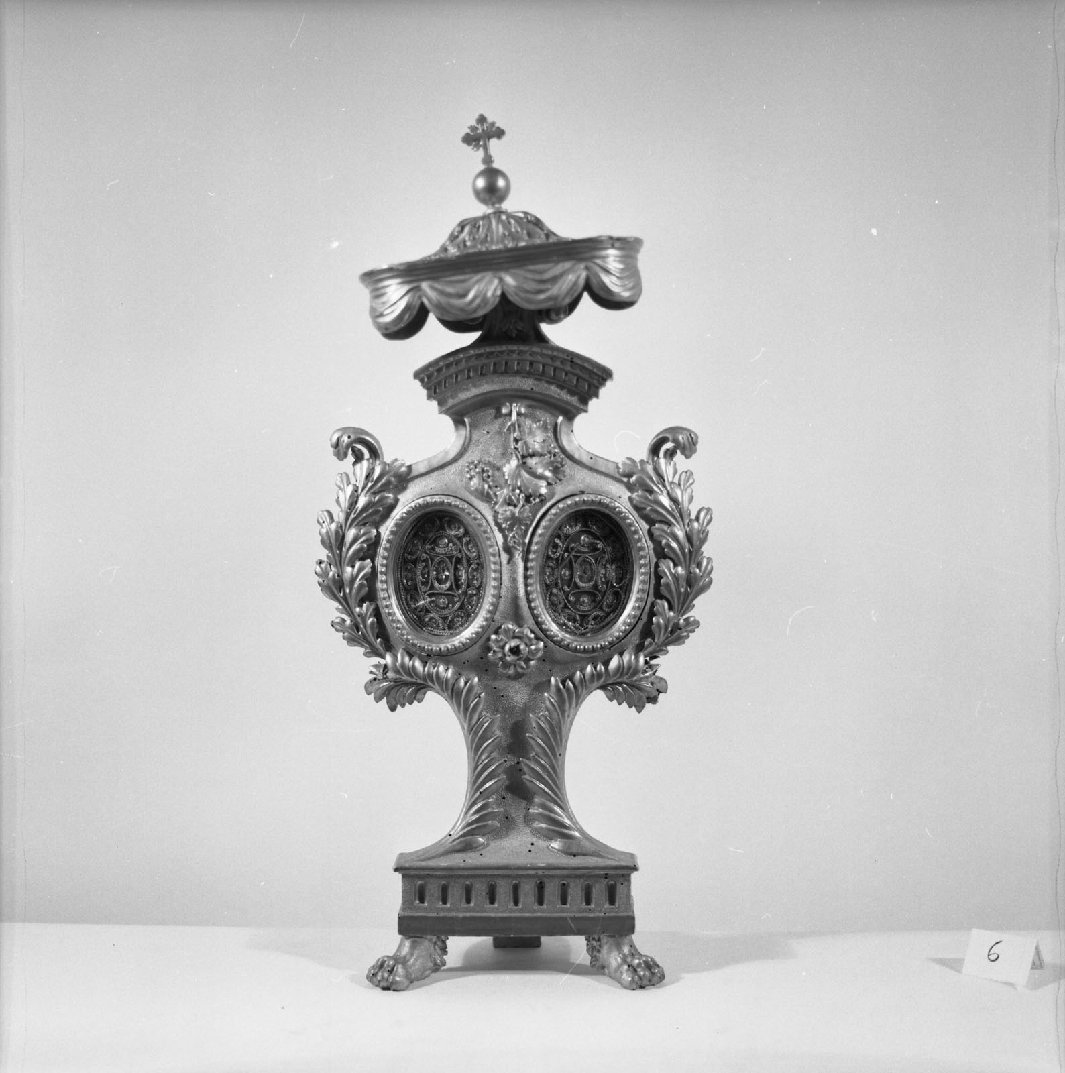 reliquiario - bottega toscana (sec. XIX)