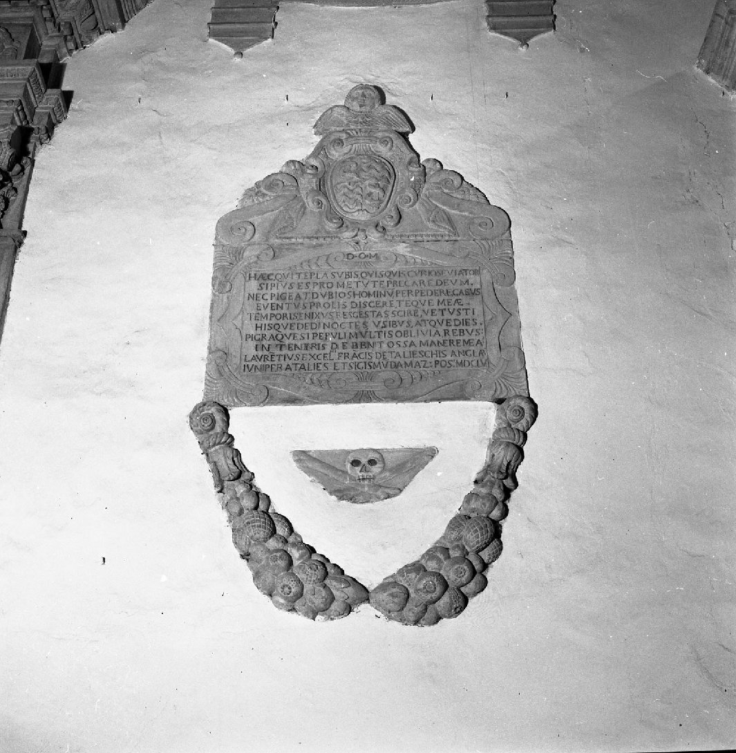 monumento funebre - bottega toscana (sec. XVII)