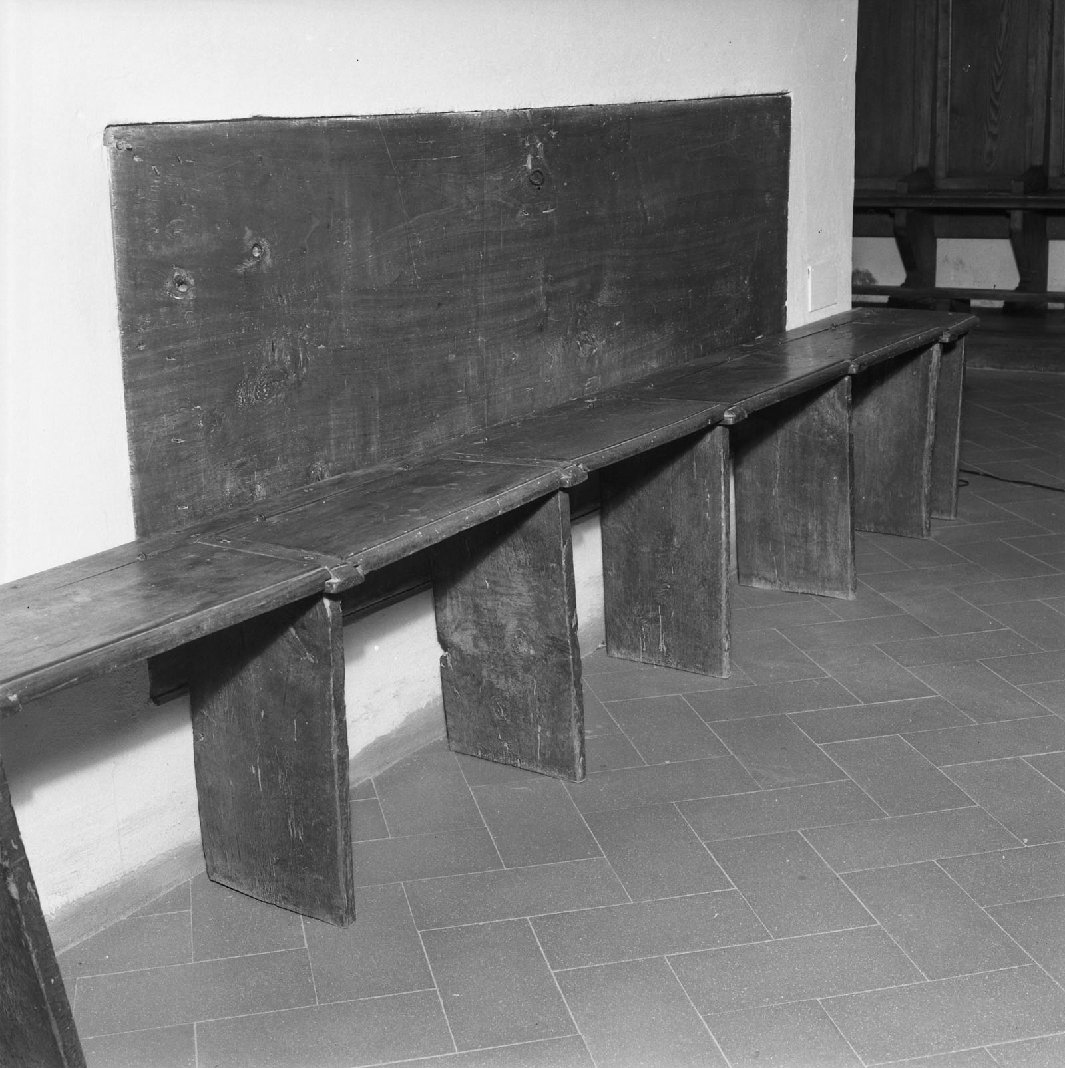 panca - bottega toscana (metà sec. XVI)