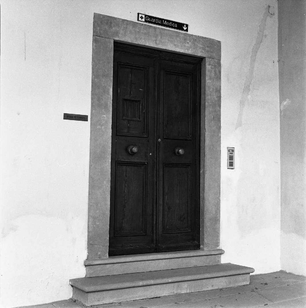 mostra di porta - bottega toscana (sec. XIX)