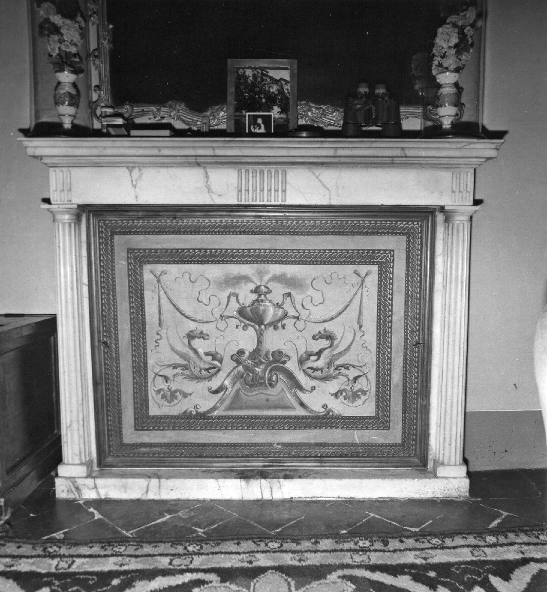 caminetto - bottega toscana (sec. XIX)