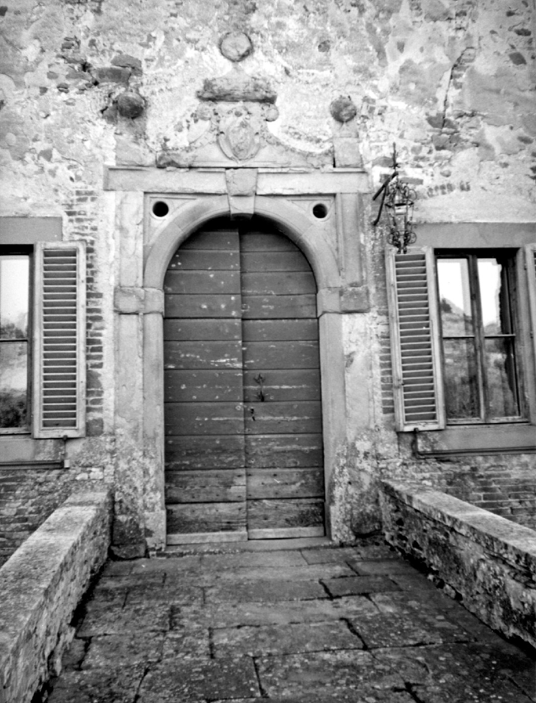 porta - a due battenti - bottega toscana (ultimo quarto sec. XIX)