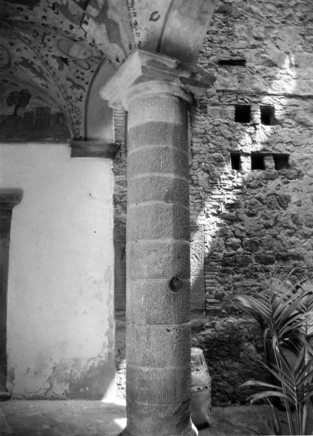 colonna, serie - bottega casentinese (sec. XVII)