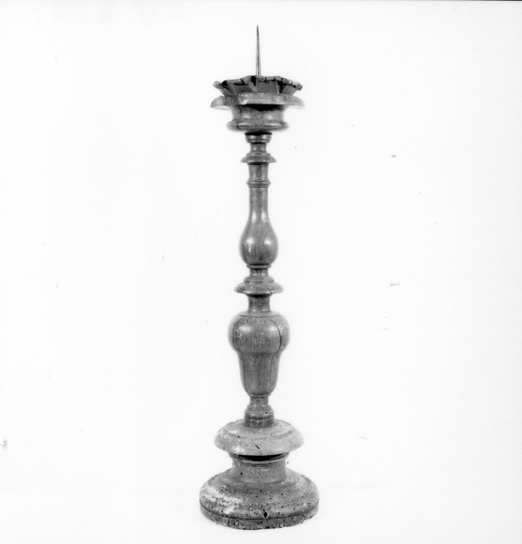 candelabro, serie - bottega toscana (seconda metà sec. XIX)