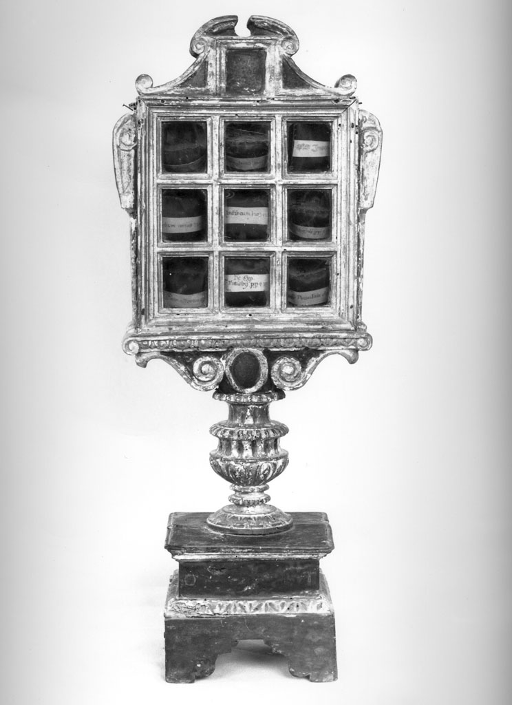 reliquiario - bottega toscana (seconda metà sec. XVI)