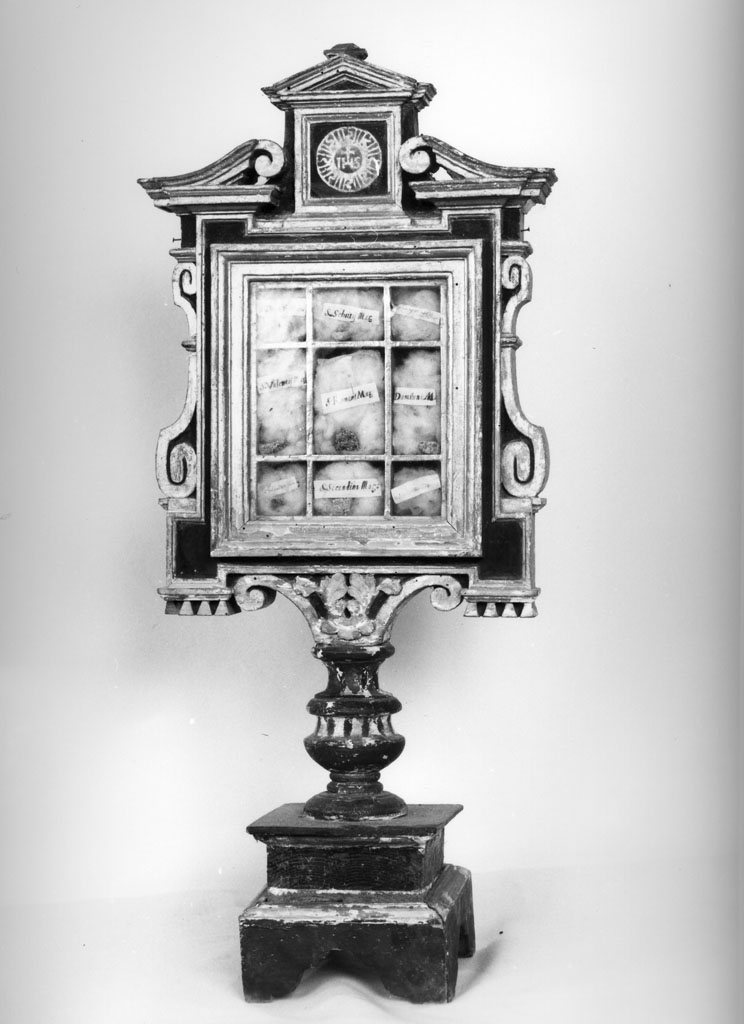 reliquiario - bottega toscana (seconda metà sec. XVI)