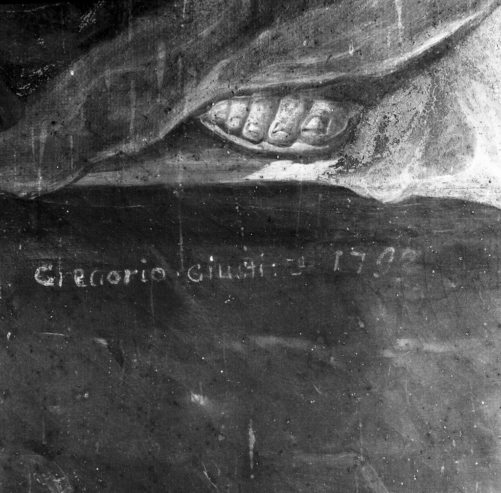 morte di San Giuseppe (dipinto) di Giusti Gregorio di Orazio (sec. XVIII)