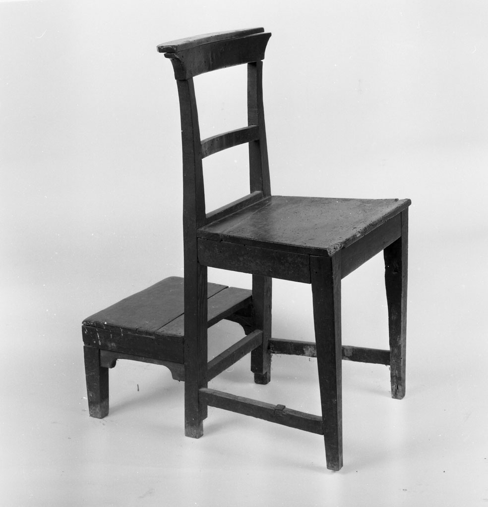 inginocchiatoio - bottega toscana (fine sec. XIX)