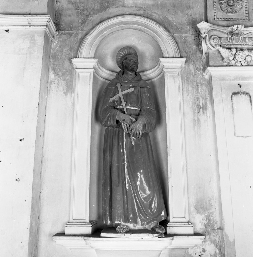 San Francesco (statua) di Della Robbia Giovanni Antonio (bottega) (prima metà sec. XVI)