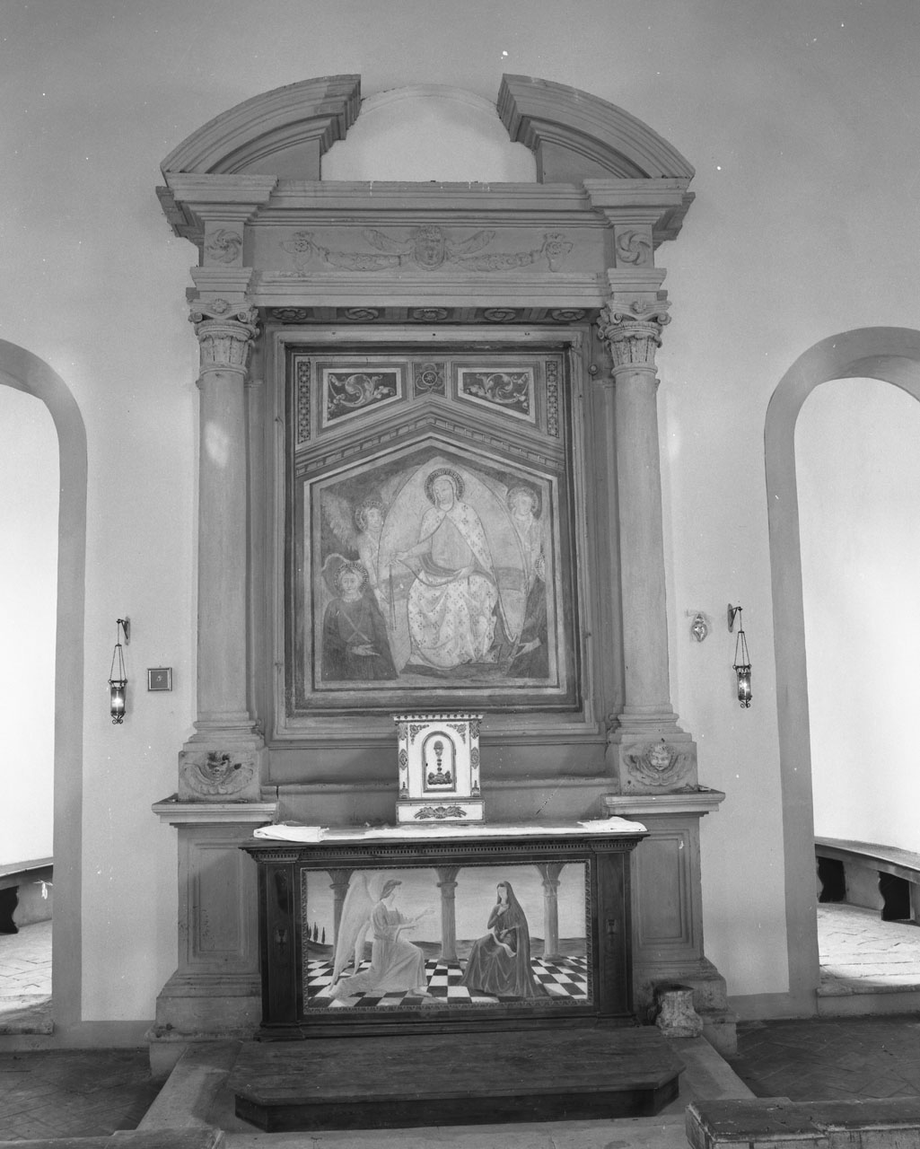 altare - a edicola - bottega toscana (sec. XVII)