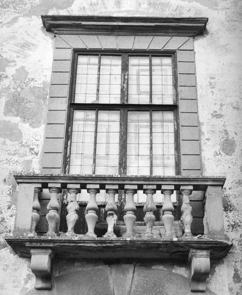 mostra di finestrone, coppia - bottega toscana (sec. XIX)