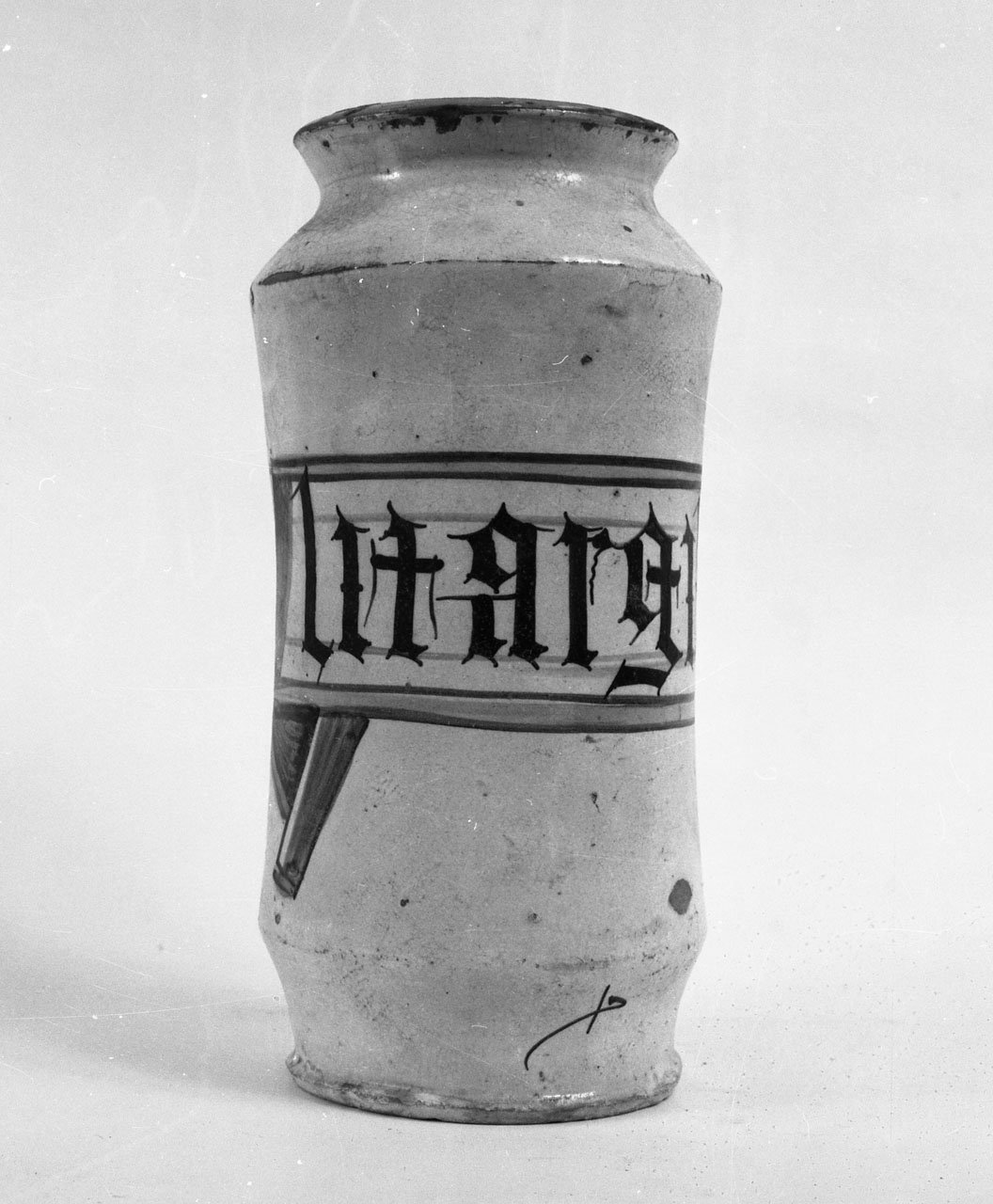 vaso da farmacia - bottega di Casteldurante (?) (prima metà sec. XVI)