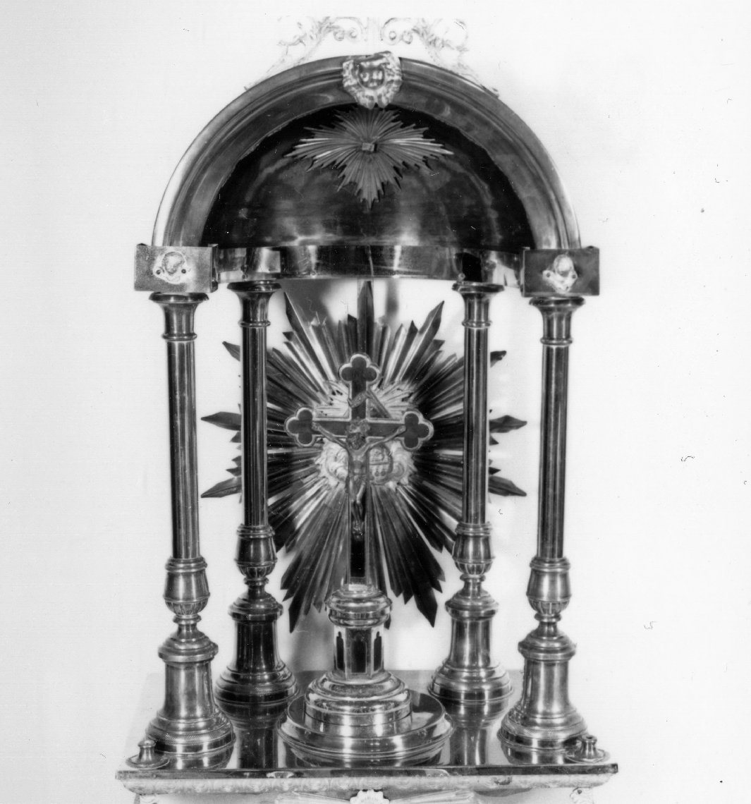 croce d'altare - produzione italiana (metà sec. XX)