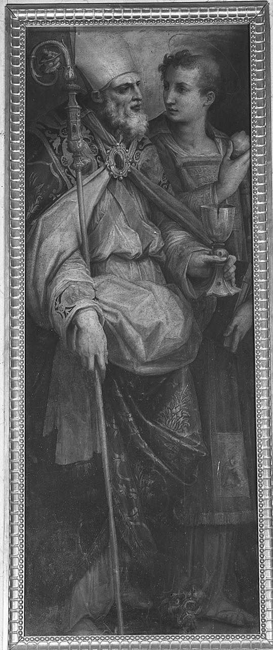 San Donato e Santo Stefano (dipinto) di Vasari Giorgio (sec. XVI)