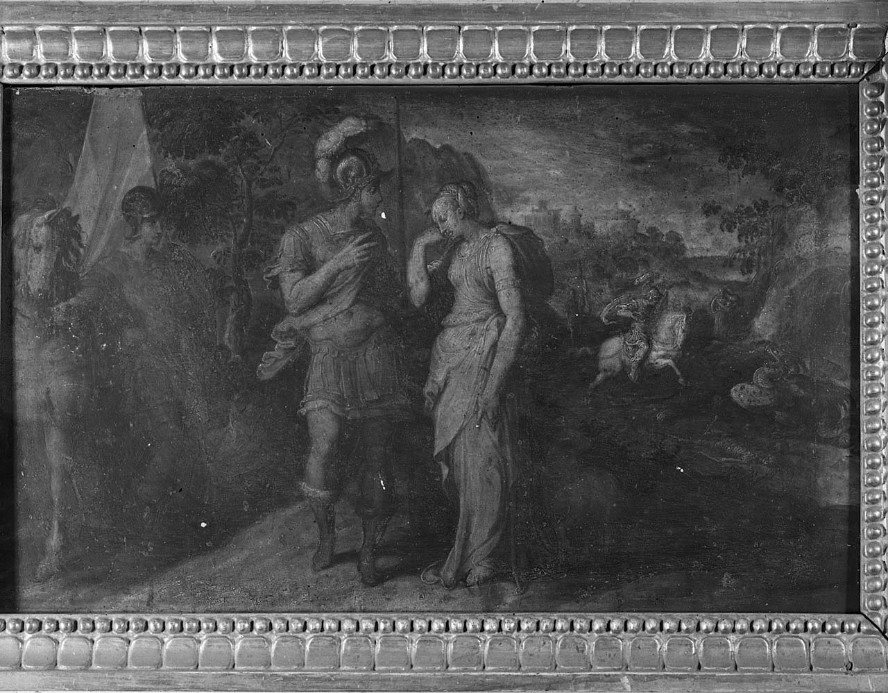 San Giorgio e la principessa (dipinto) di Vasari Giorgio (sec. XVI)