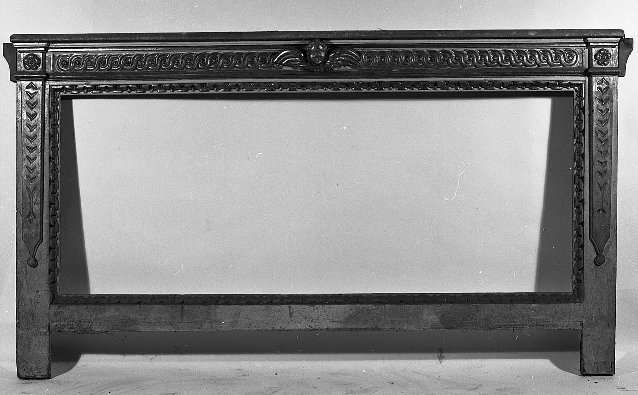 cornice di paliotto, opera isolata - ambito toscano (fine sec. XVIII)