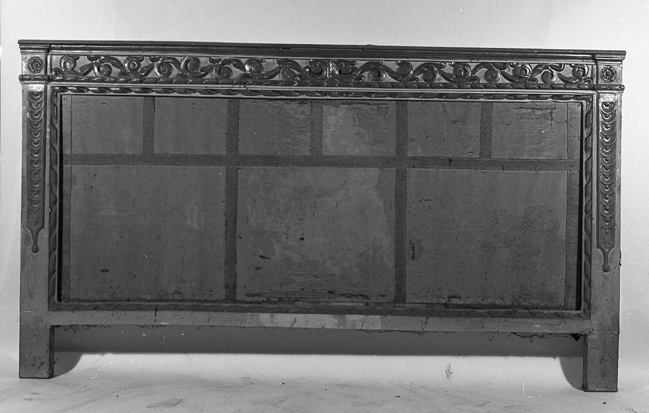 cornice di paliotto, opera isolata - ambito toscano (fine sec. XVIII)