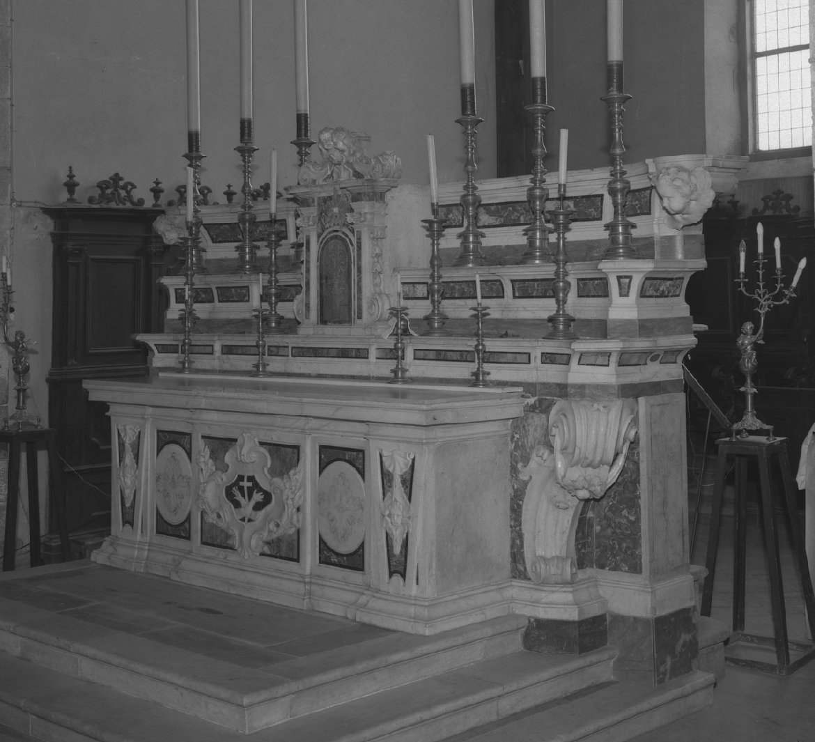 altare maggiore - bottega toscana (sec. XVIII)