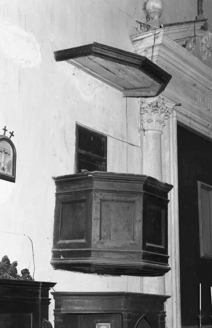 pulpito - bottega toscana (sec. XVIII)