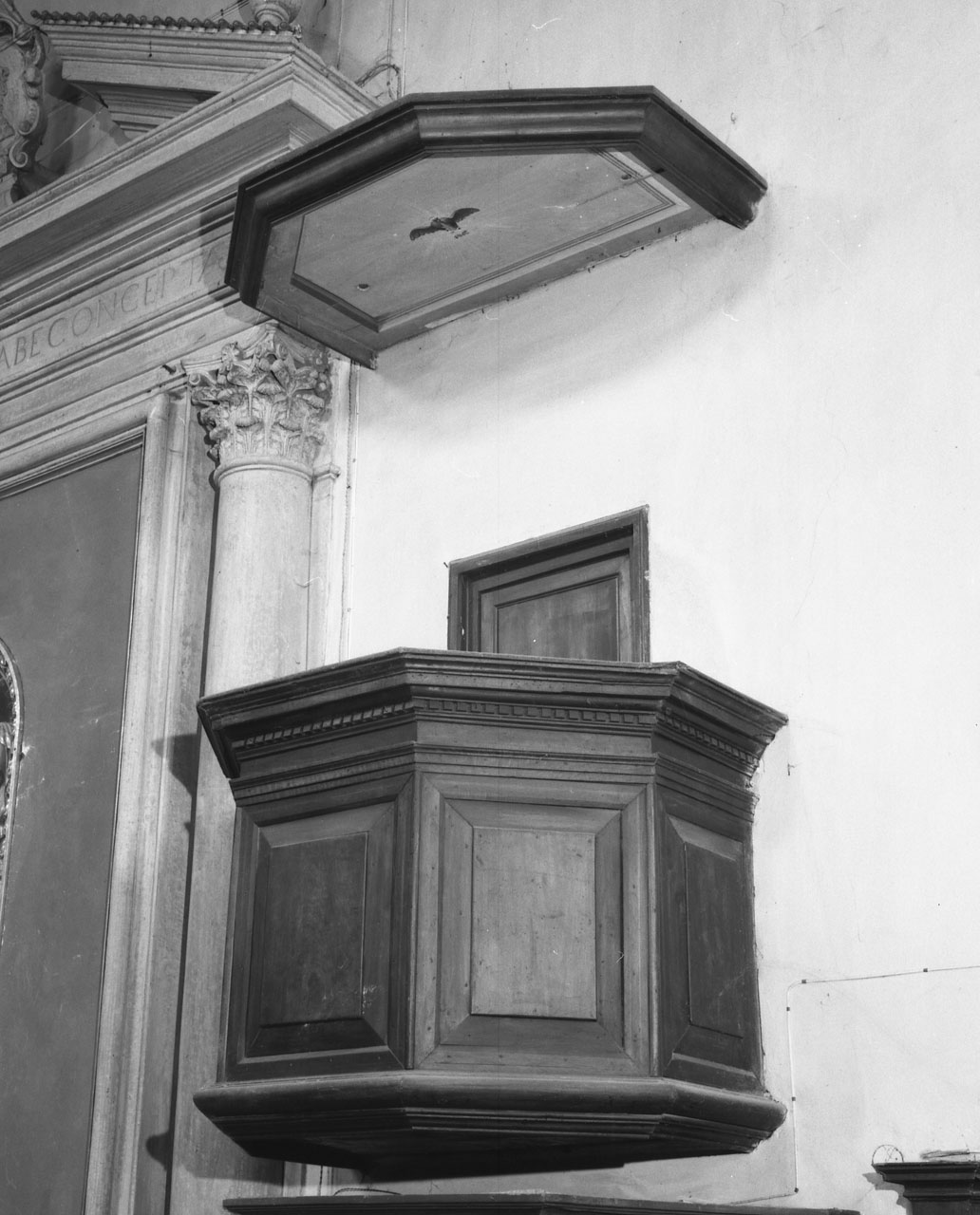 pulpito - bottega toscana (sec. XVIII)