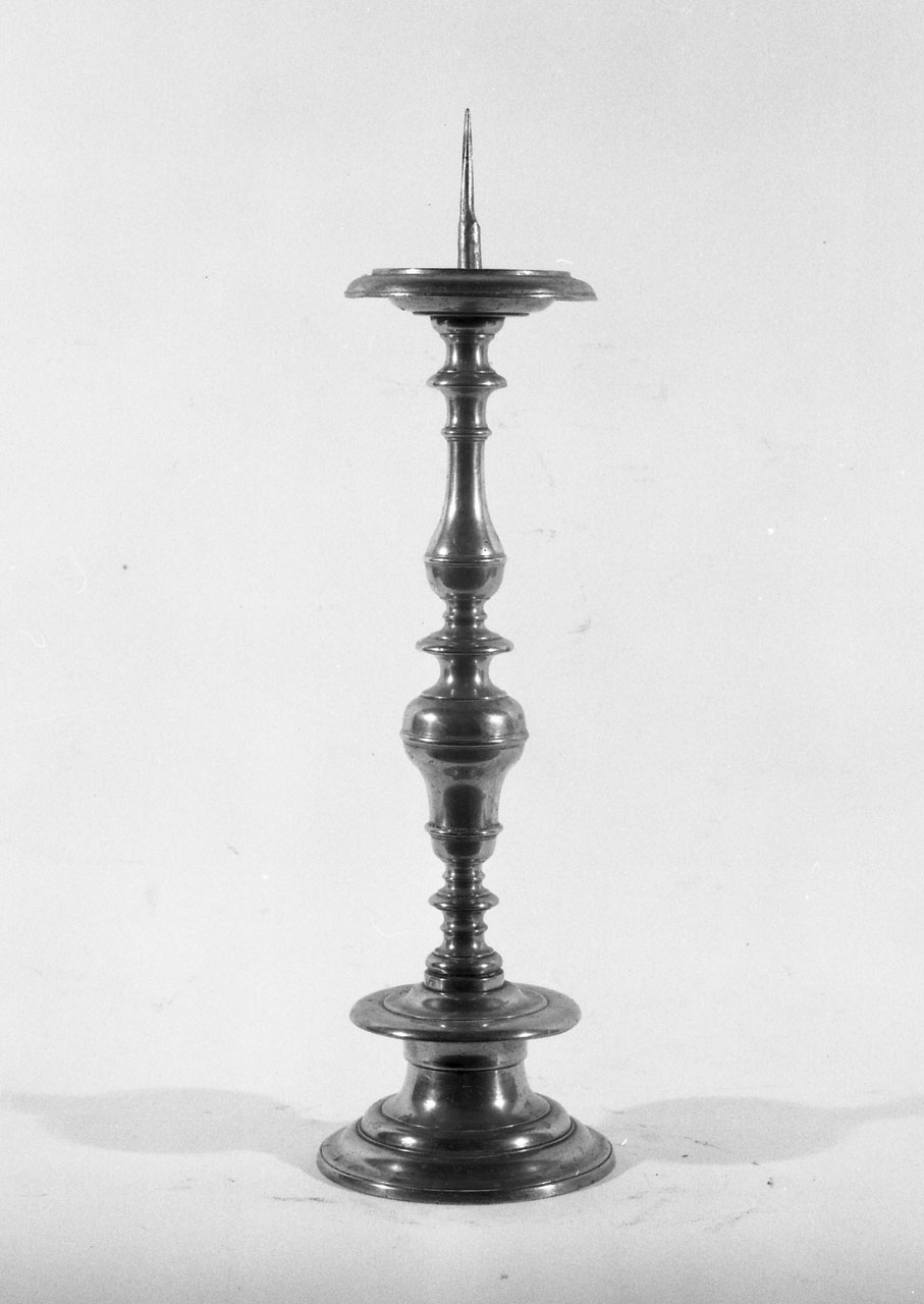 candeliere - bottega toscana (secc. XVII/ XVIII)