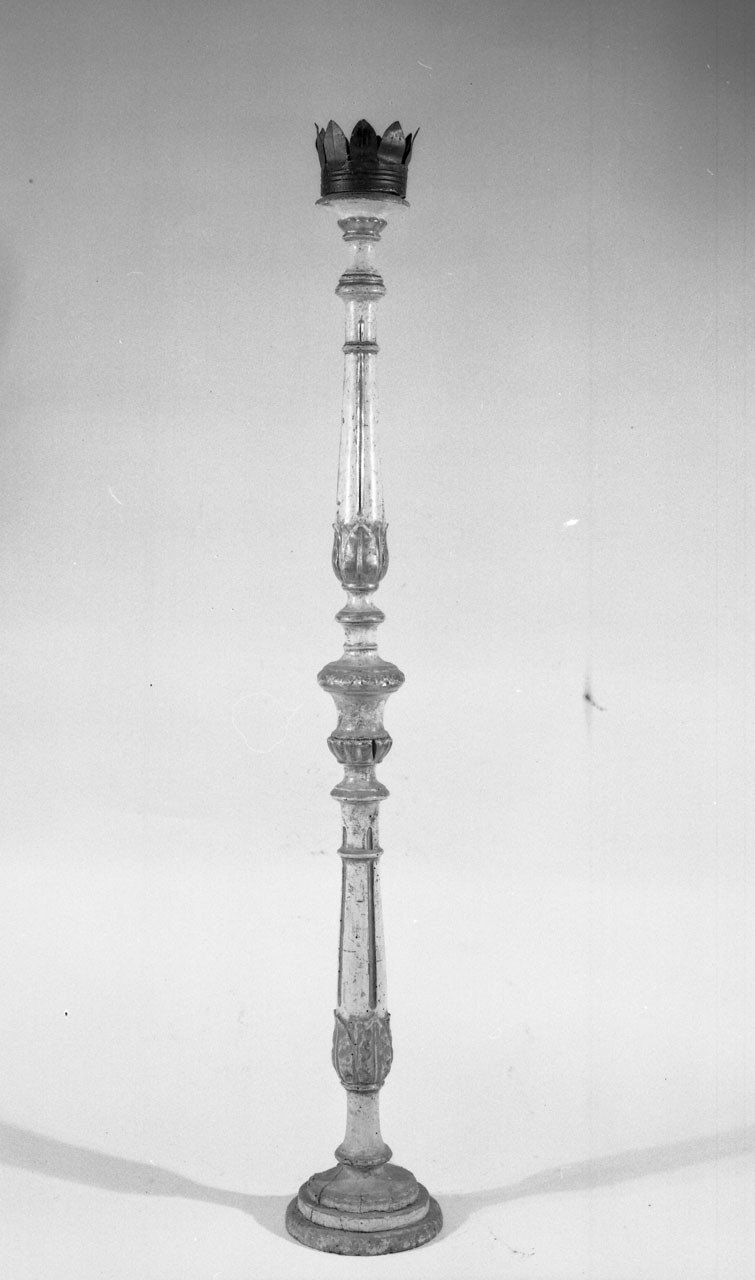 candeliere, coppia - bottega toscana (sec. XVIII)