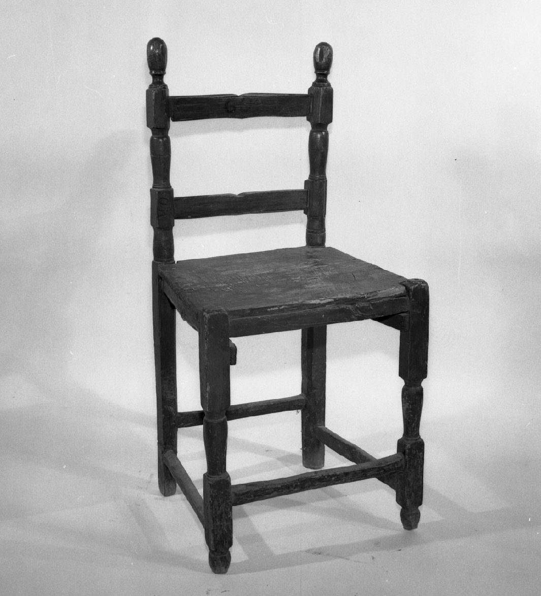 sedia, serie - bottega toscana (sec. XVIII)