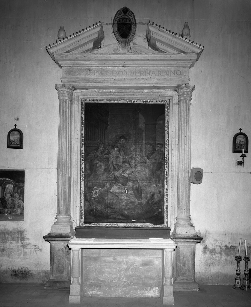 altare - bottega toscana (inizio sec. XVII)