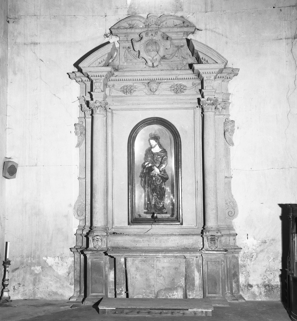 Cristo (scultura) di Lombardi Sallustio (sec. XVII)