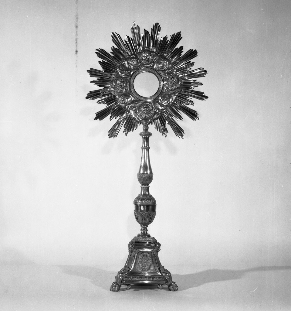 ostensorio - bottega toscana (sec. XIX)