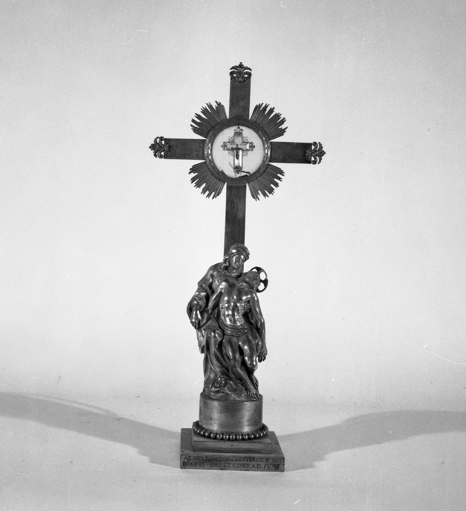 reliquiario - bottega romana (sec. XIX)