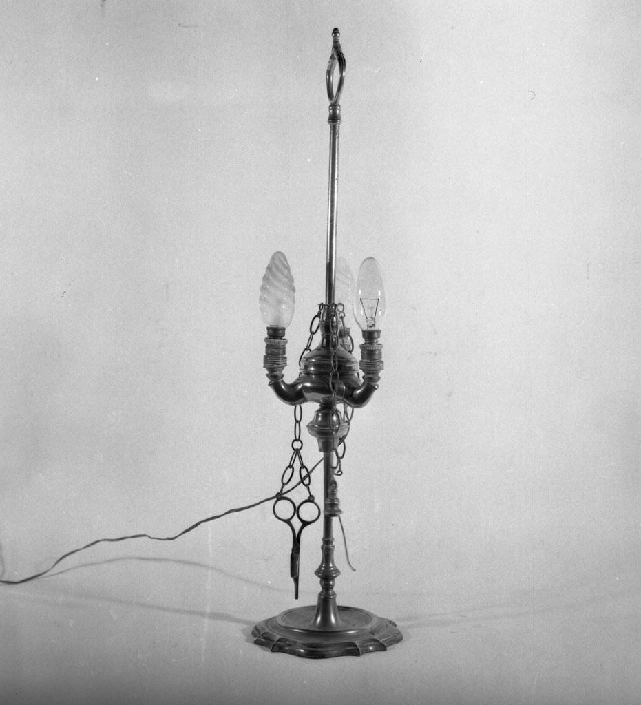 lucerna - bottega italiana (sec. XIX)