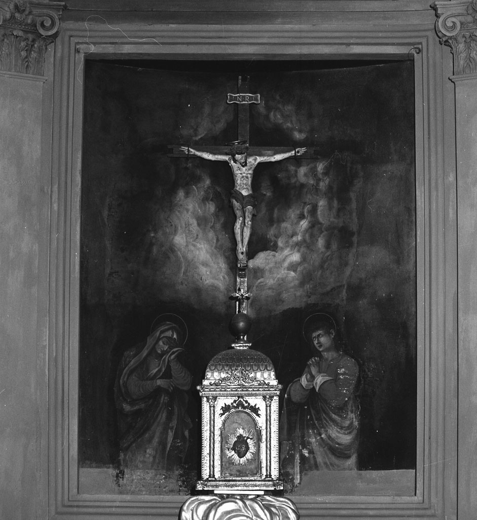 Madonna addolorata e San Giovanni Evangelista (dipinto) - ambito toscano (fine sec. XVI)