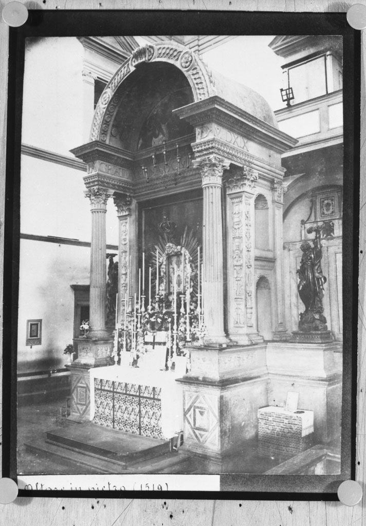 altare di Covatti Bernardino (attribuito) (sec. XVI)