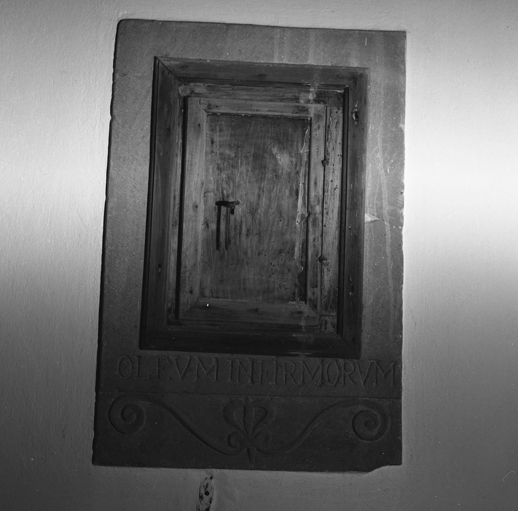 tabernacolo - bottega toscana (prima metà sec. XVI)