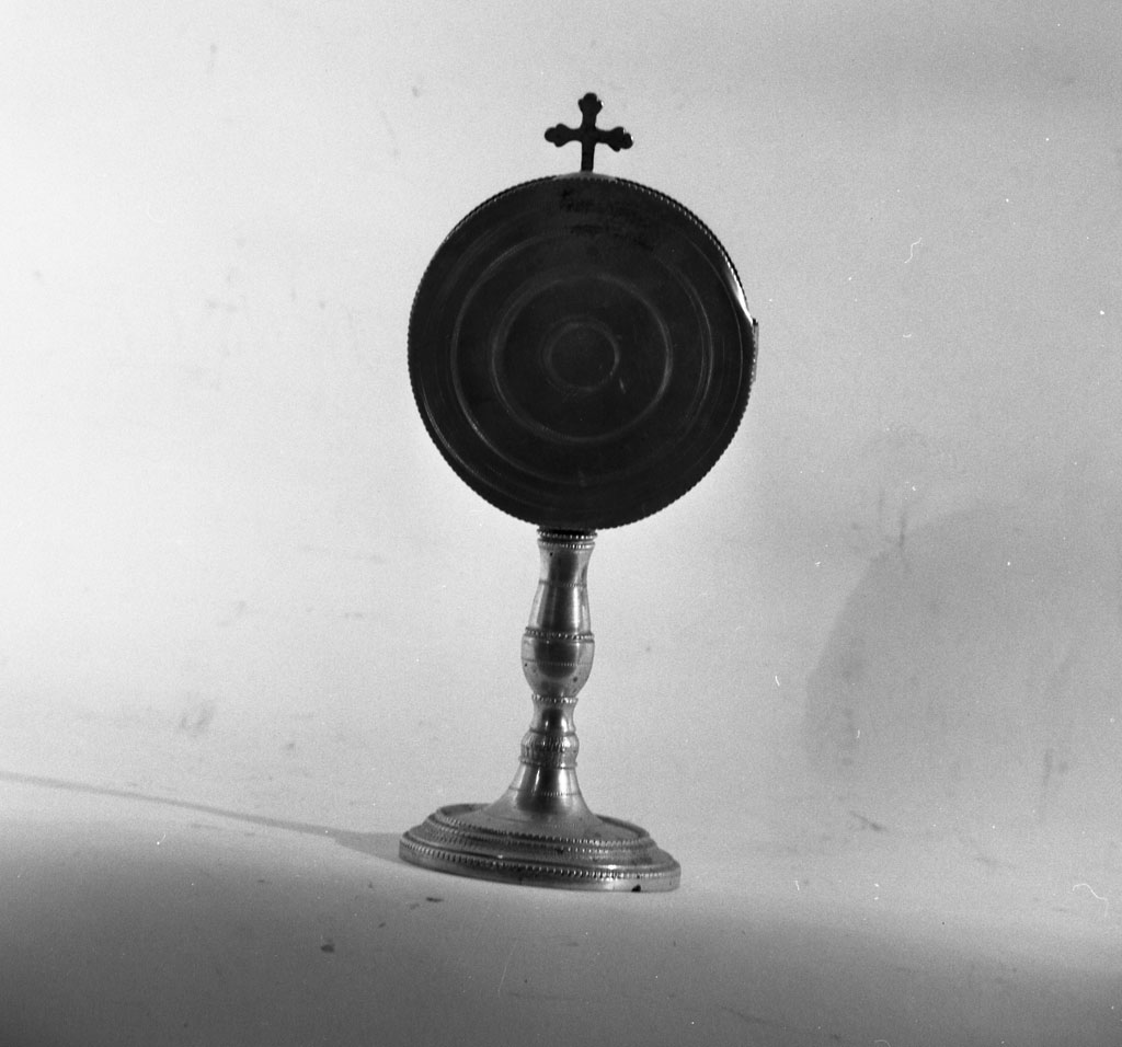 ostensorio - bottega toscana (fine sec. XIX)