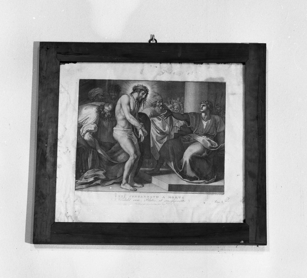 Via Crucis, ciclo di Cecchi Giovanni Battista (attribuito) (sec. XIX)